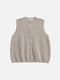 Strickweste LIV sandy beige