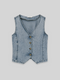 Weste SYLVA light blue