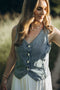 Weste SYLVA light blue