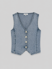 Weste SYLVA light blue