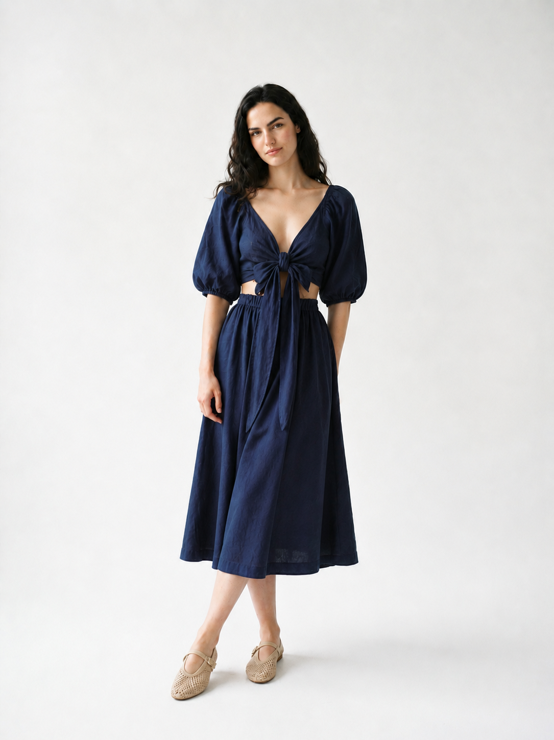 Wickelkleid INGA summer night