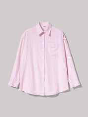 Leinenbluse MARIANNE rose striped