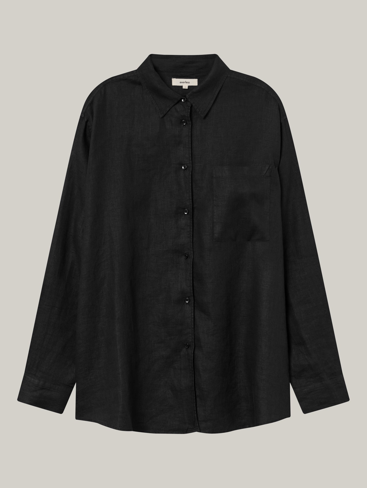 Leinenbluse SARAH black