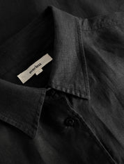 Leinenbluse SARAH black