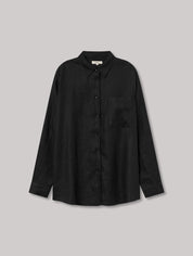 Leinenbluse SARAH black