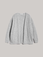 Strickjacke JESSY cosy grey