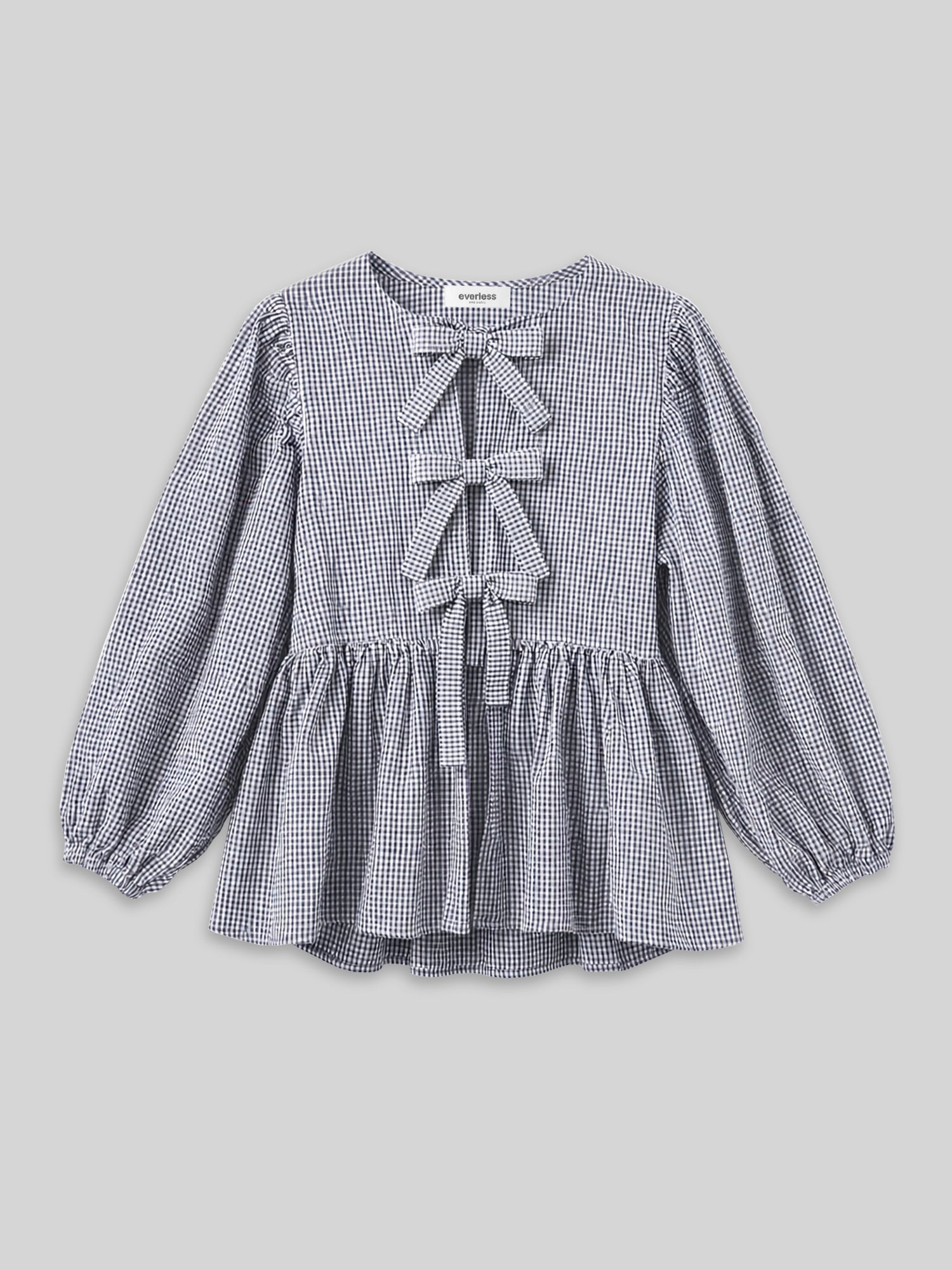 Bluse FENJA gingham summer night