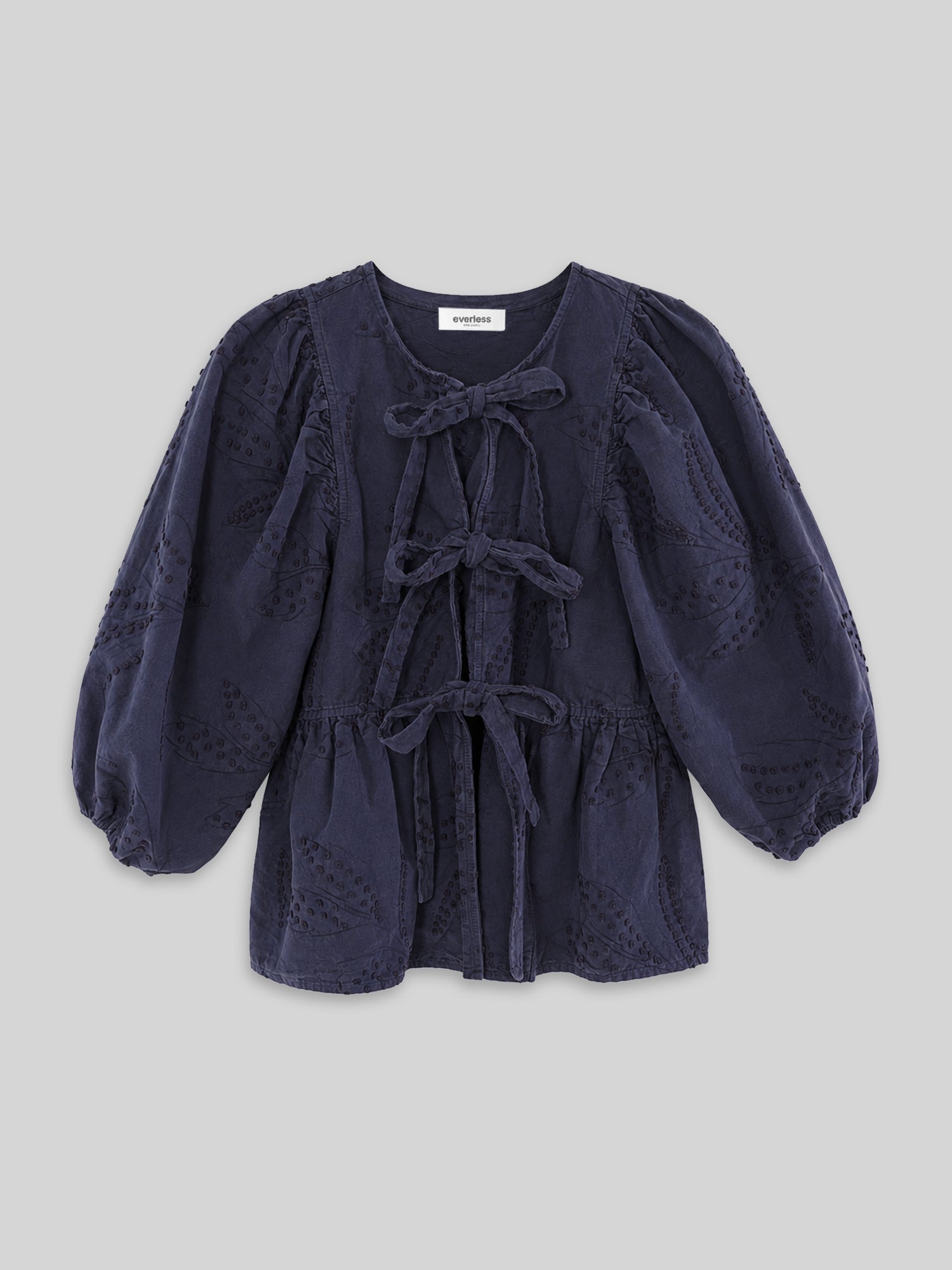Bluse FENJA summer night embroidery