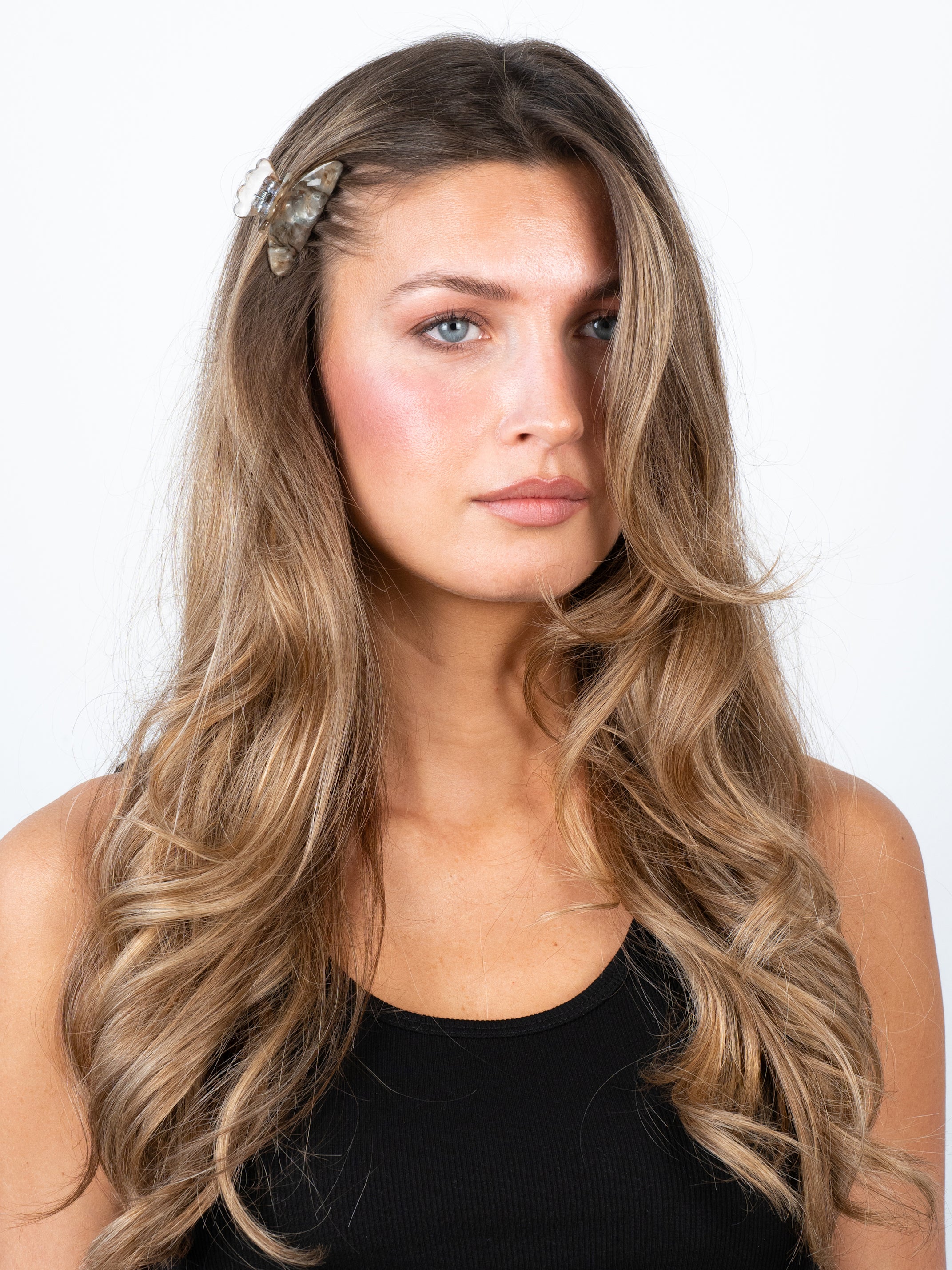 Haarklammer HELENE mini brown