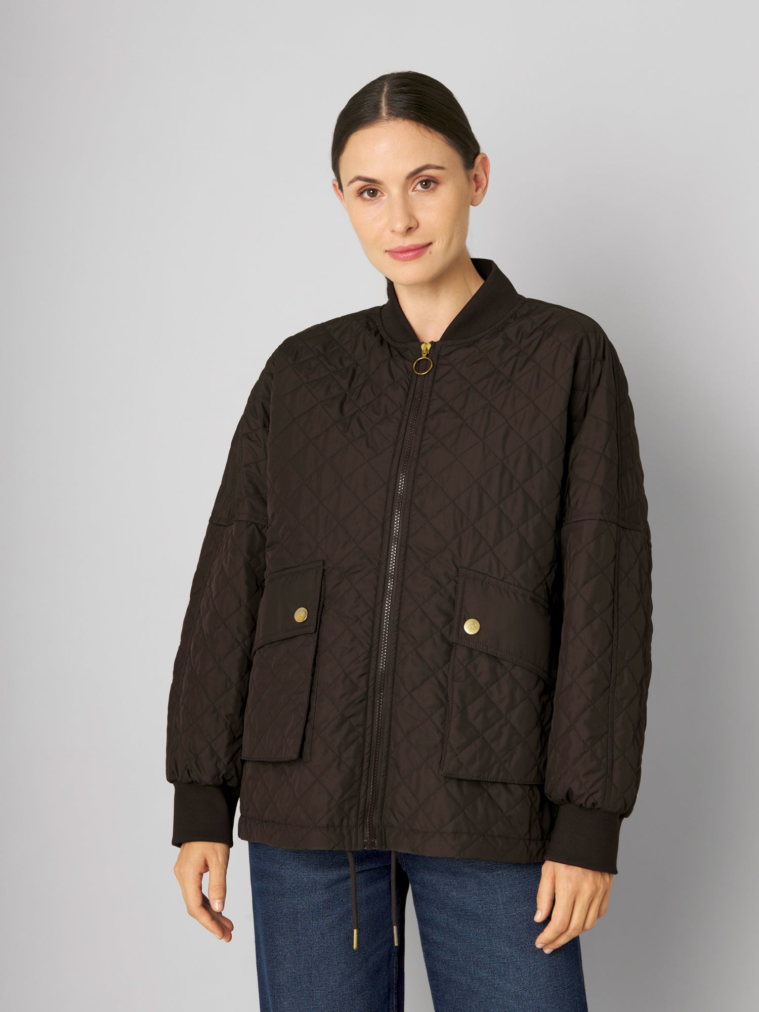 Jacke DESI dark brown