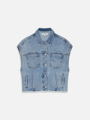 Jeansweste KARI in Blau