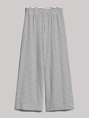 Jerseyhose VALENTINA black/white striped