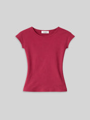 T-Shirt KIKI long cherry