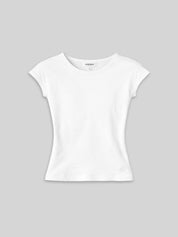 T-Shirt KIKI long white