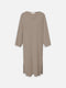 Strickkleid MAURA taupe