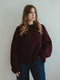 Strickpullover IVA burgundy
