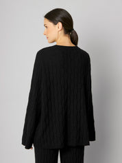 Strickpullover MILA black