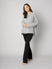 Strickpullover MIMI cosy grey