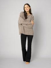 Strickpullover MIMI sandy beige