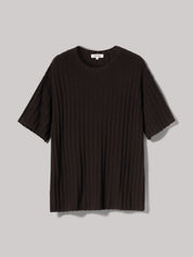 Strickshirt ANGI dark brown