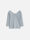 Longsleeve GABY dusty blue