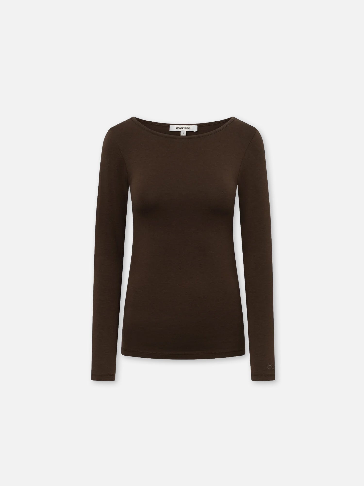 Longsleeve ISA in Braun