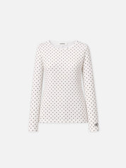 Longsleeve ISA mit Polka Dots Muster