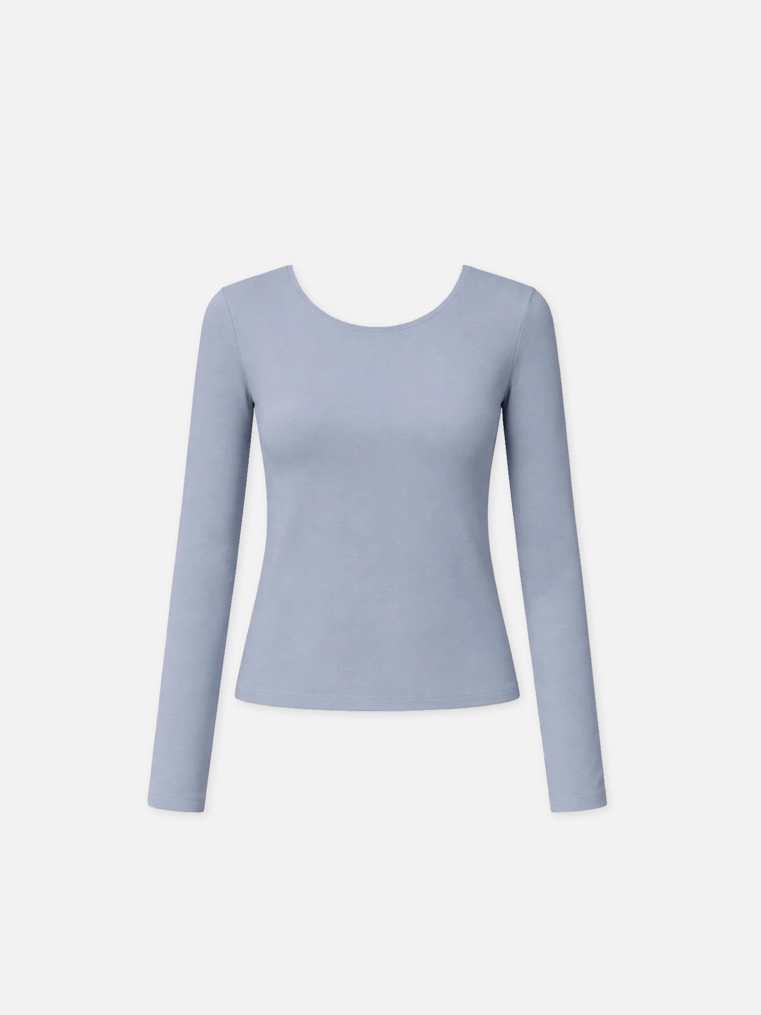 Longsleeve LINDA in Dustyblue