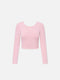 Longsleeve LINDA spring rose