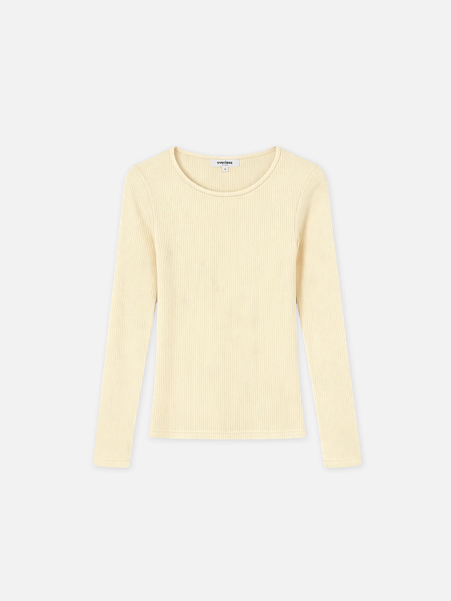 Longsleeve LINNEA in Butteryellow