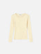 Longsleeve LINNEA butter yellow