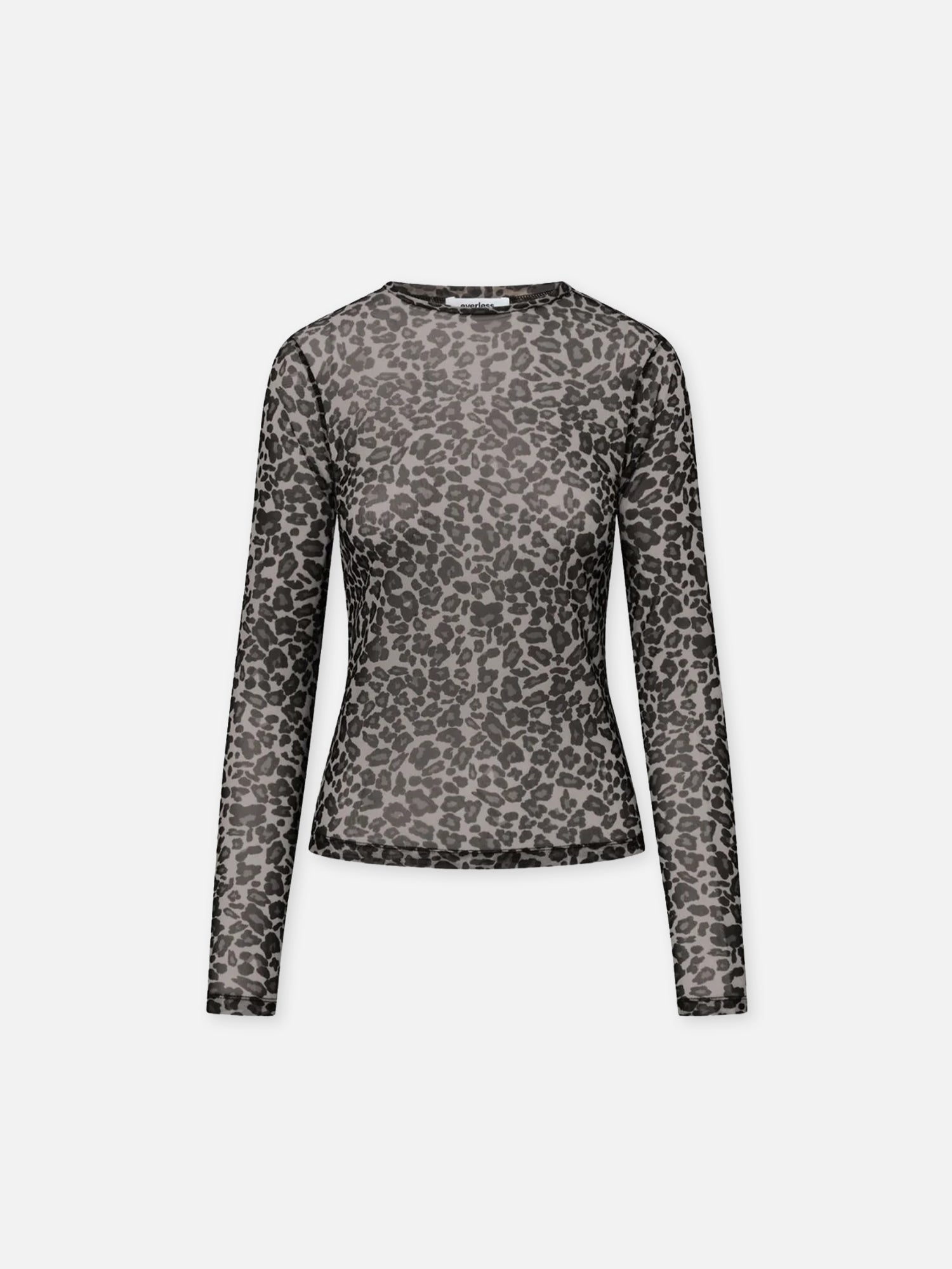 Longsleeve MASHA mit Leo-Muster