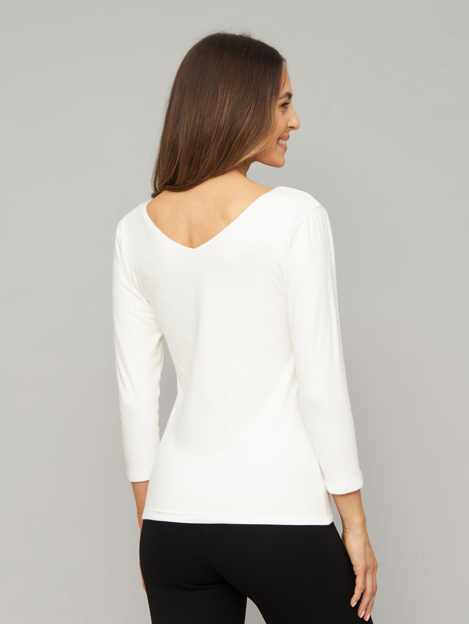 Longsleeve GABY white