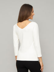 Longsleeve GABY white