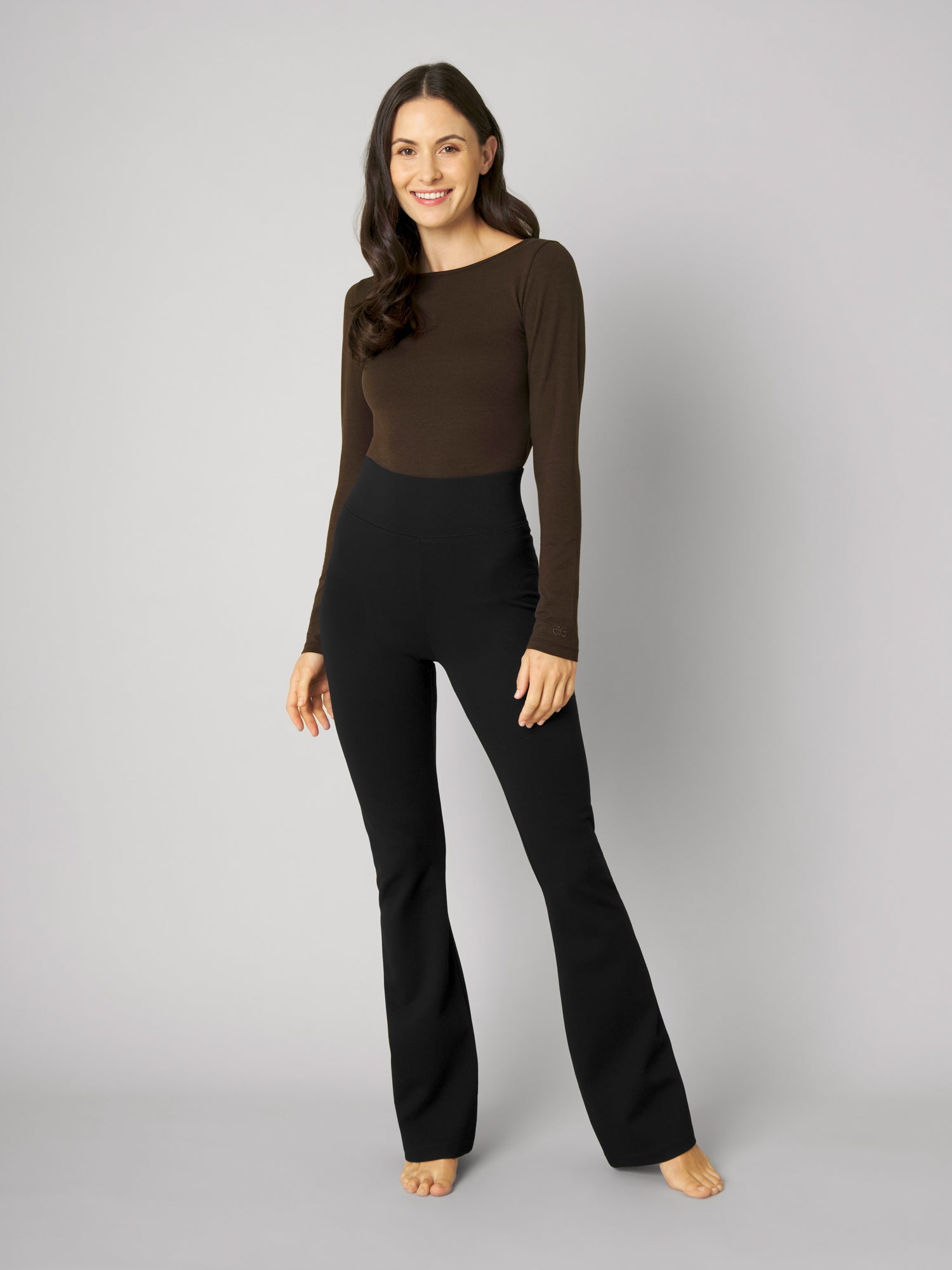Longsleeve ISA dark brown