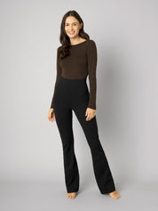 Longsleeve ISA dark brown