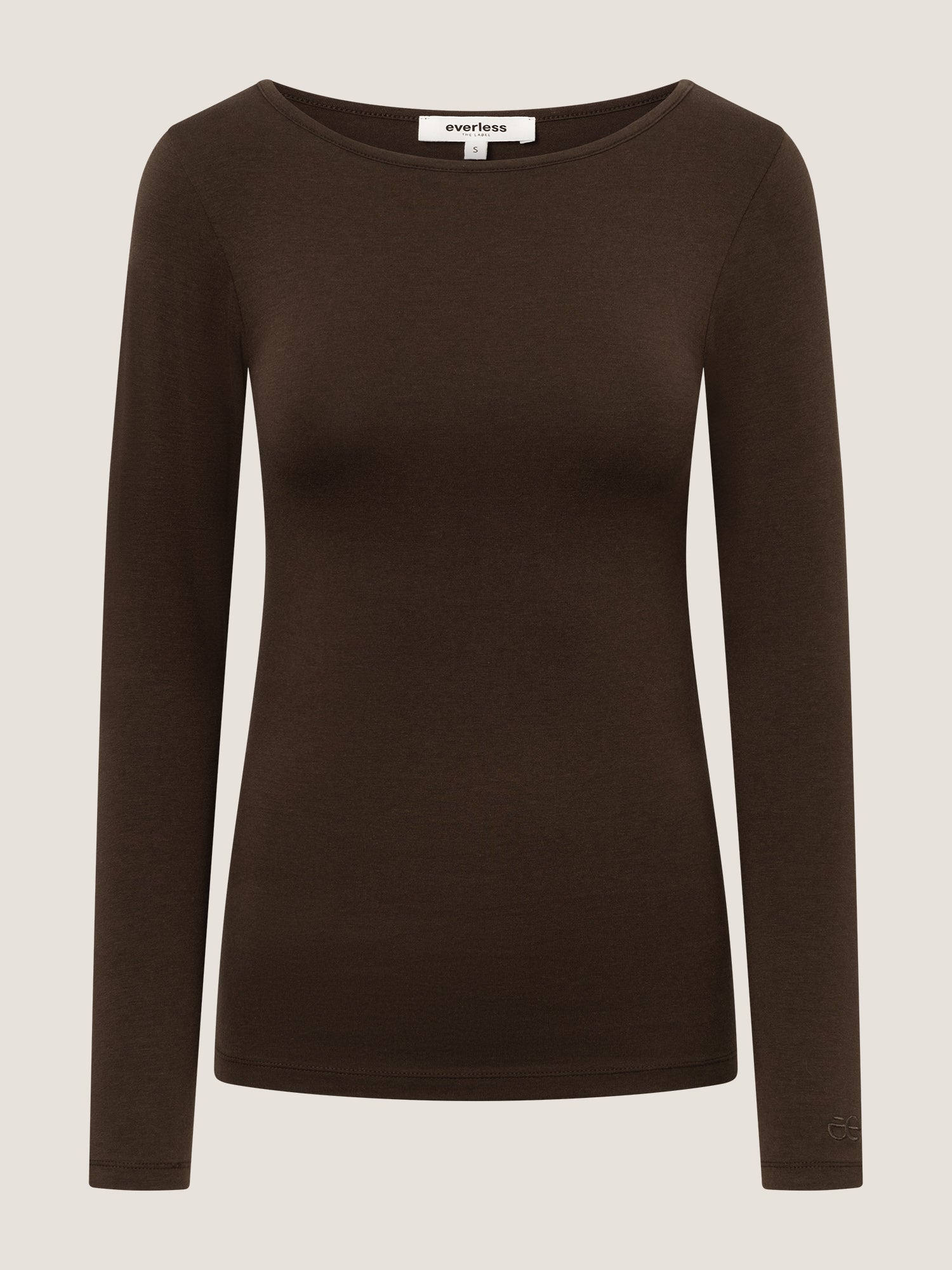 Longsleeve ISA dark brown