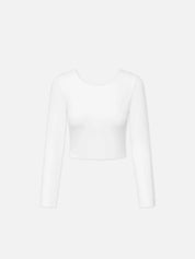 Longsleeve LINDA in Weiß