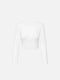 Longsleeve LINDA white