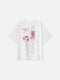 T-Shirt PHILIPPA classic white print