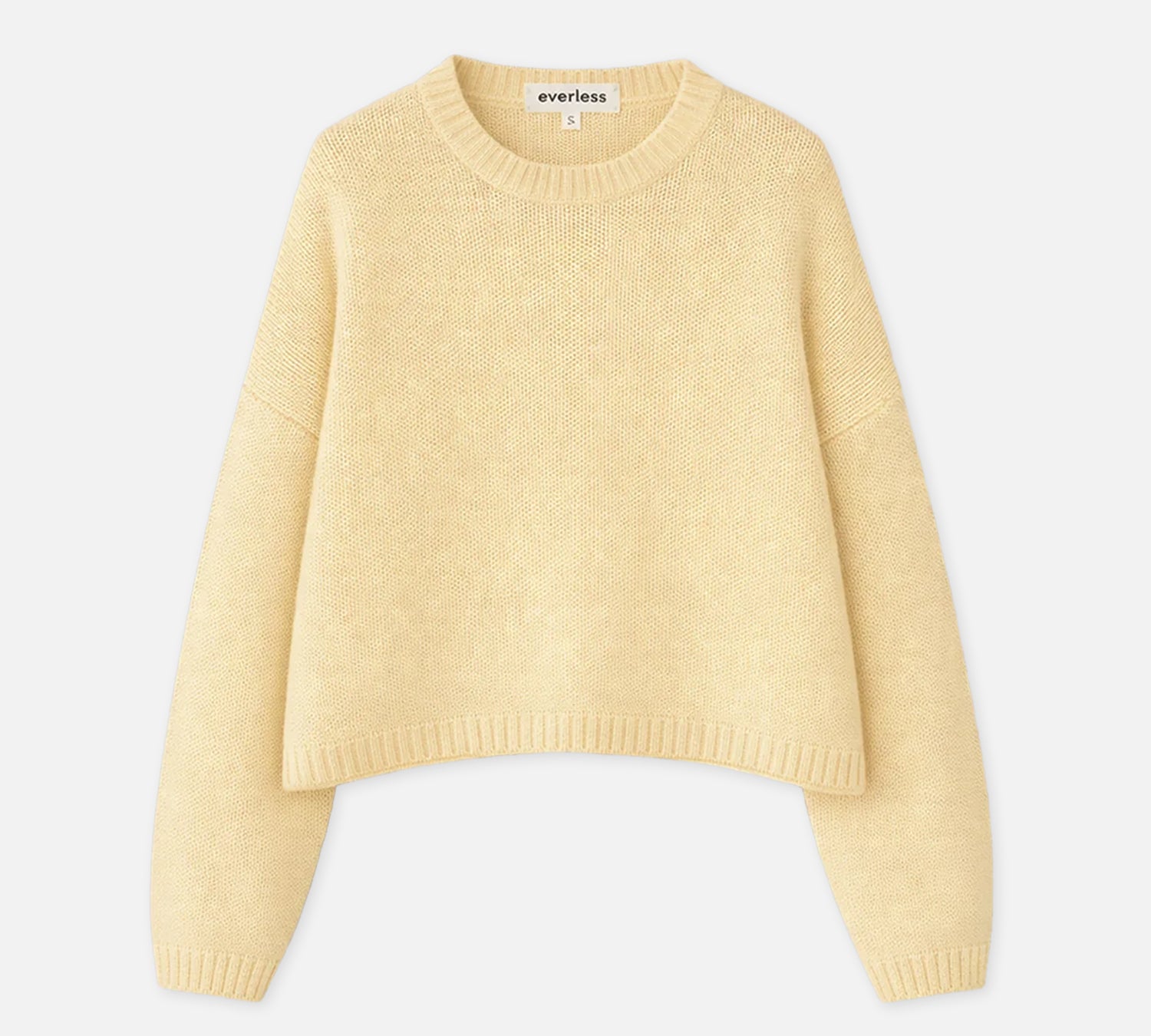Strickpullover IVA in Butteryellow