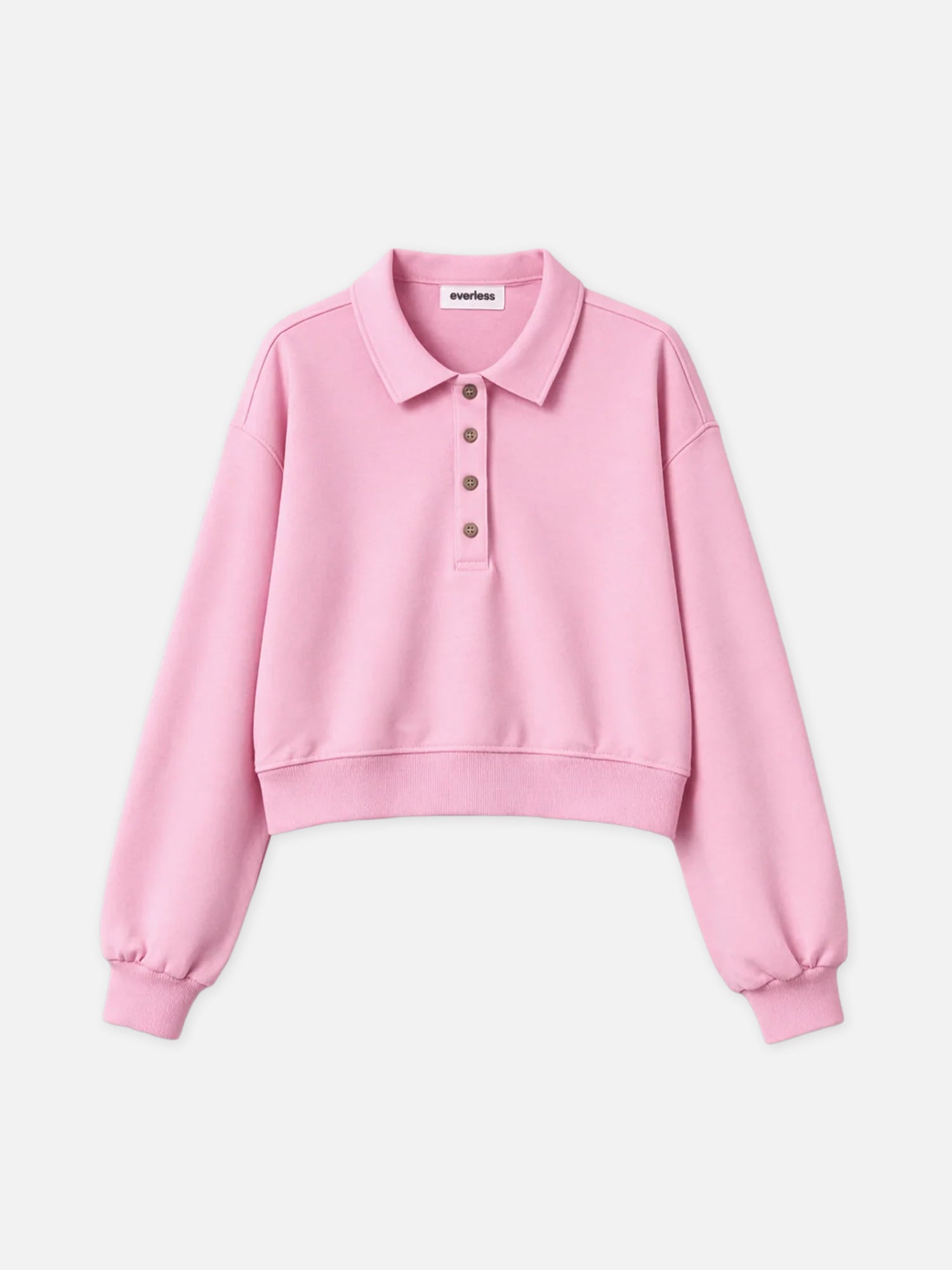Sweater SUE cropped in Rosa
