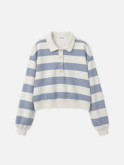Sweater SUE in blau weiß gestreift
