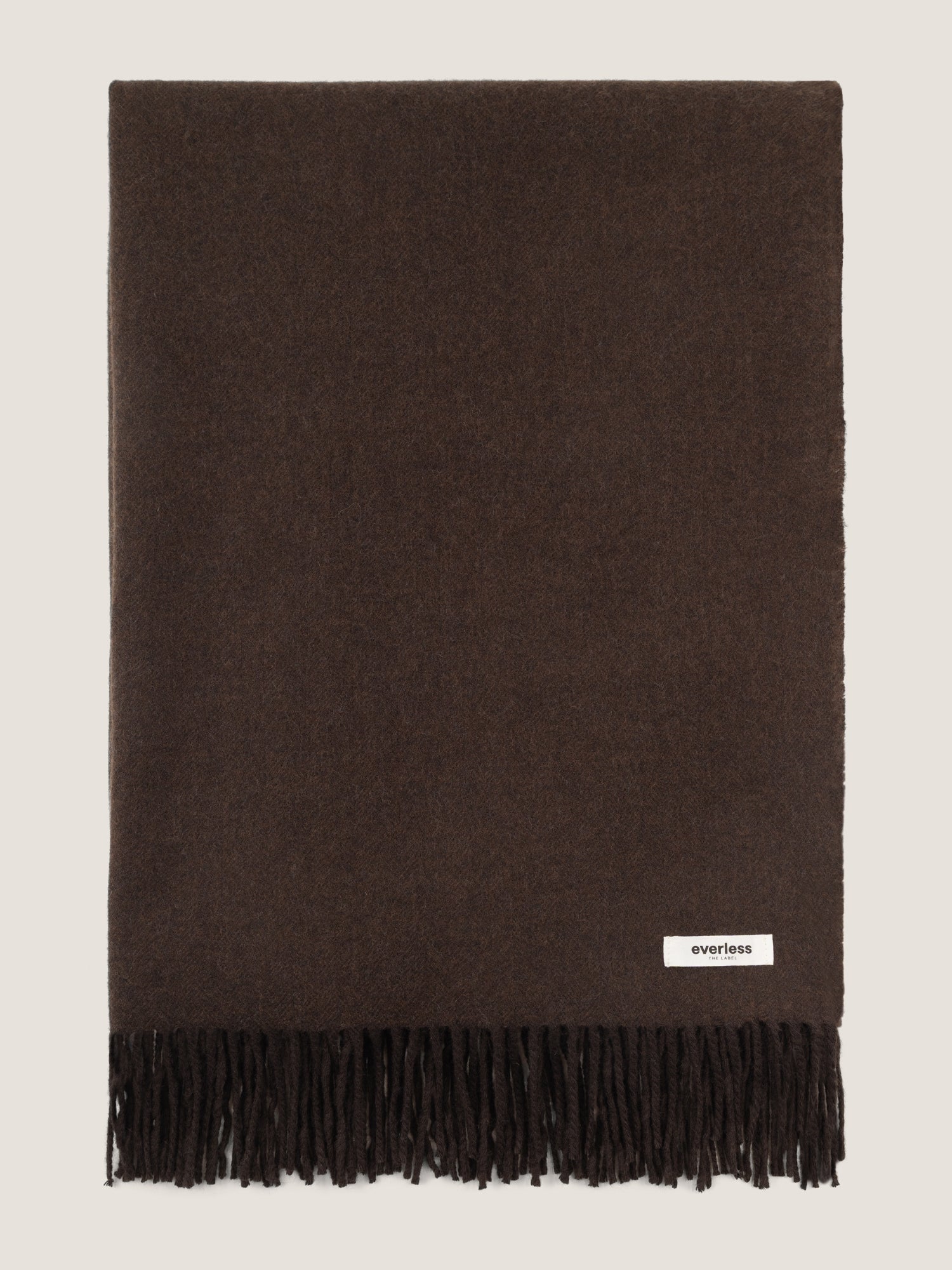 Wollschal PIPPA dark brown