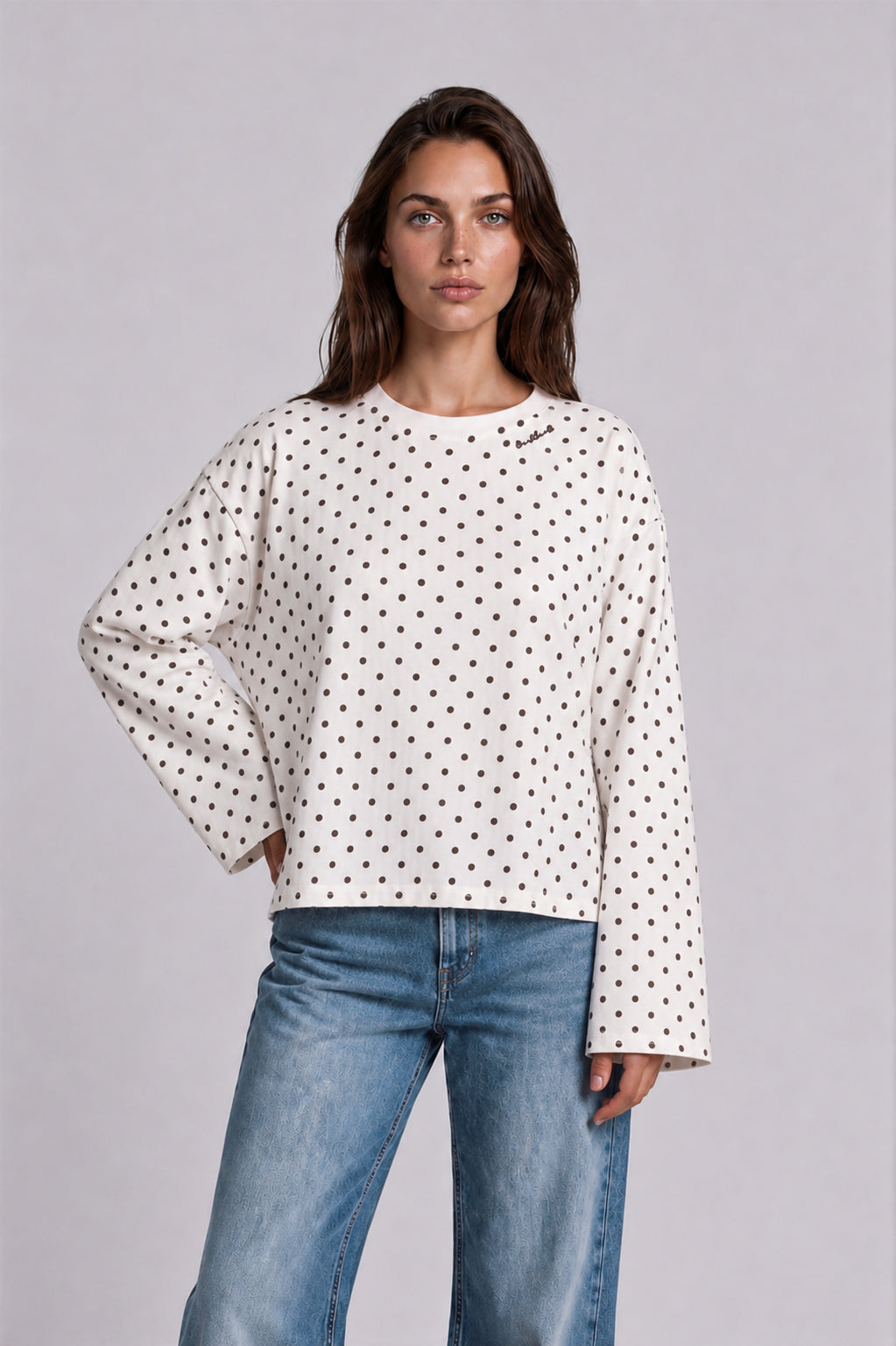 Longsleeve CARA polka dot