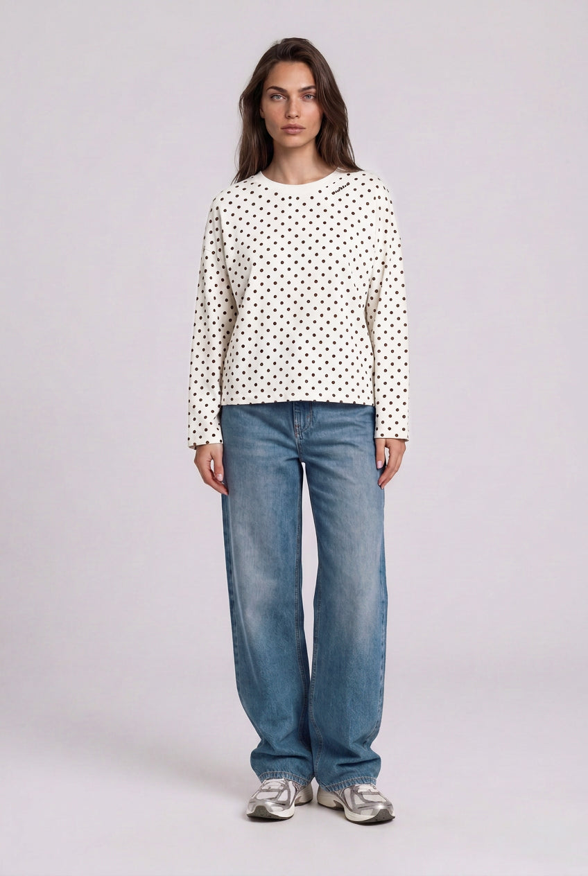Longsleeve CARA polka dot