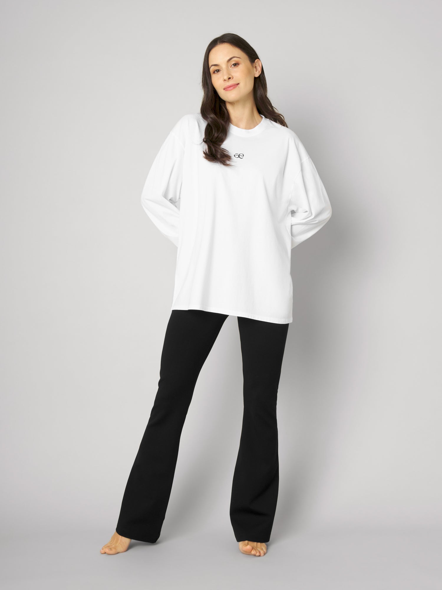 Shirt CARLOTTA white/black
