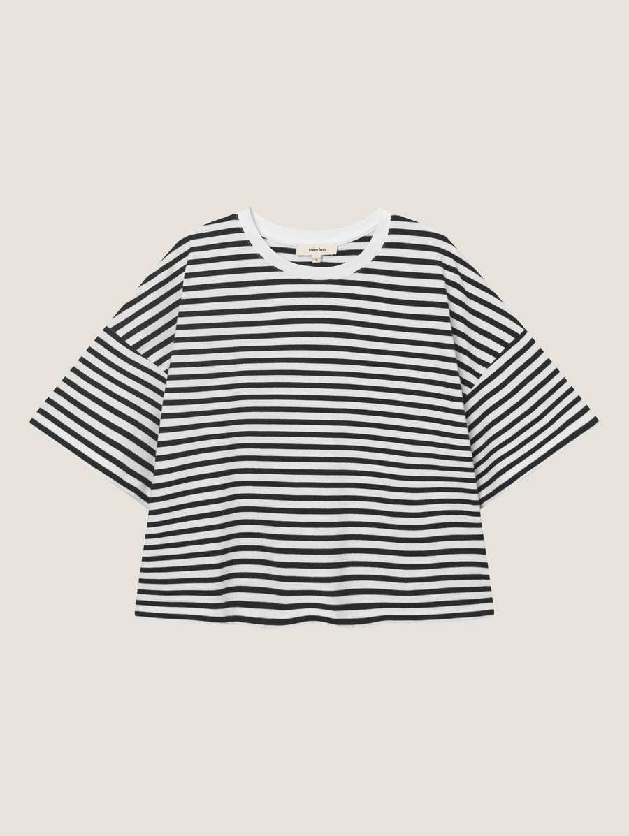 T-Shirt Philippa cropped striped