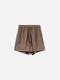 Leinen-Shorts CARO nougat