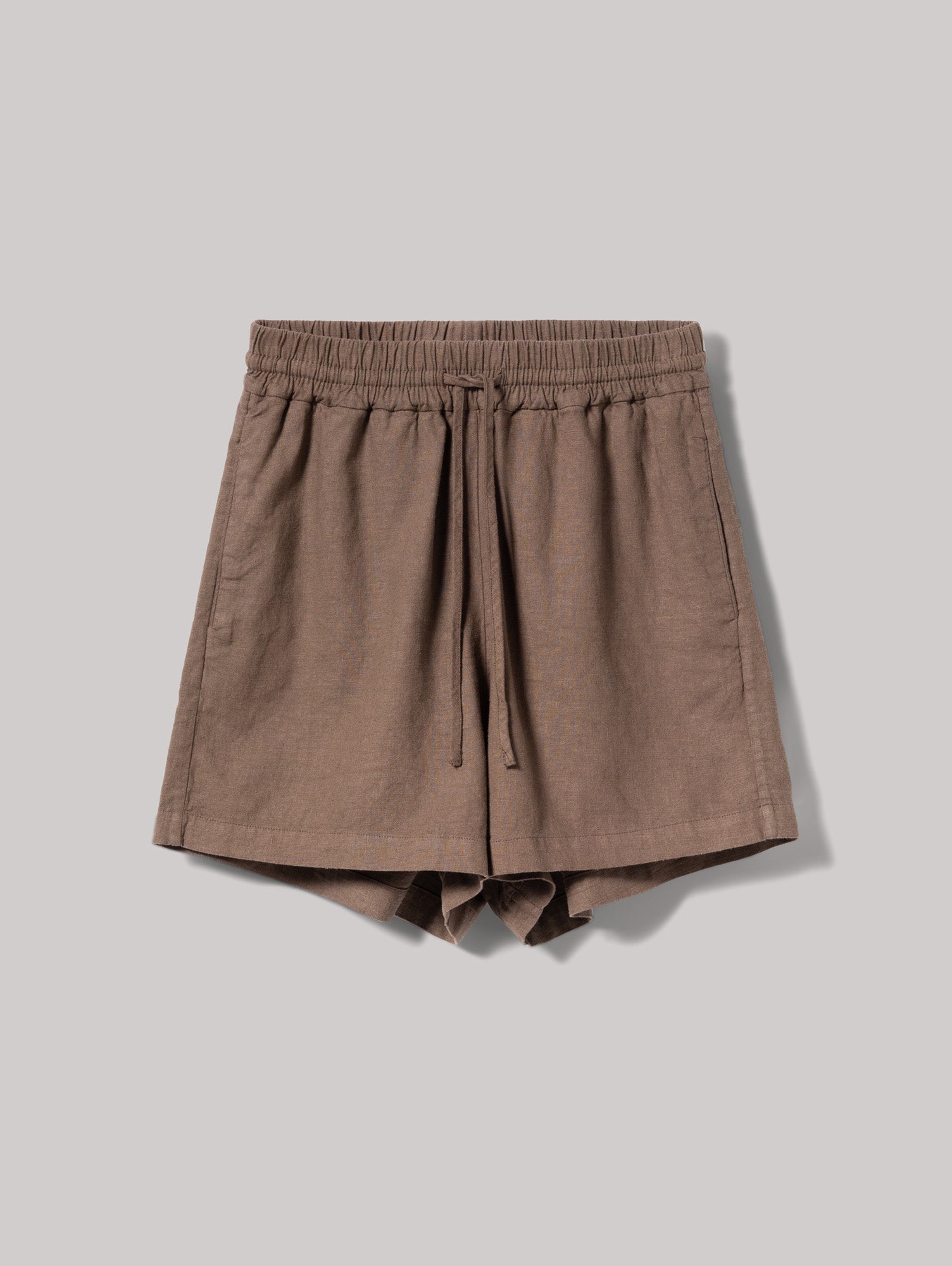 Leinen-Shorts CARO nougat